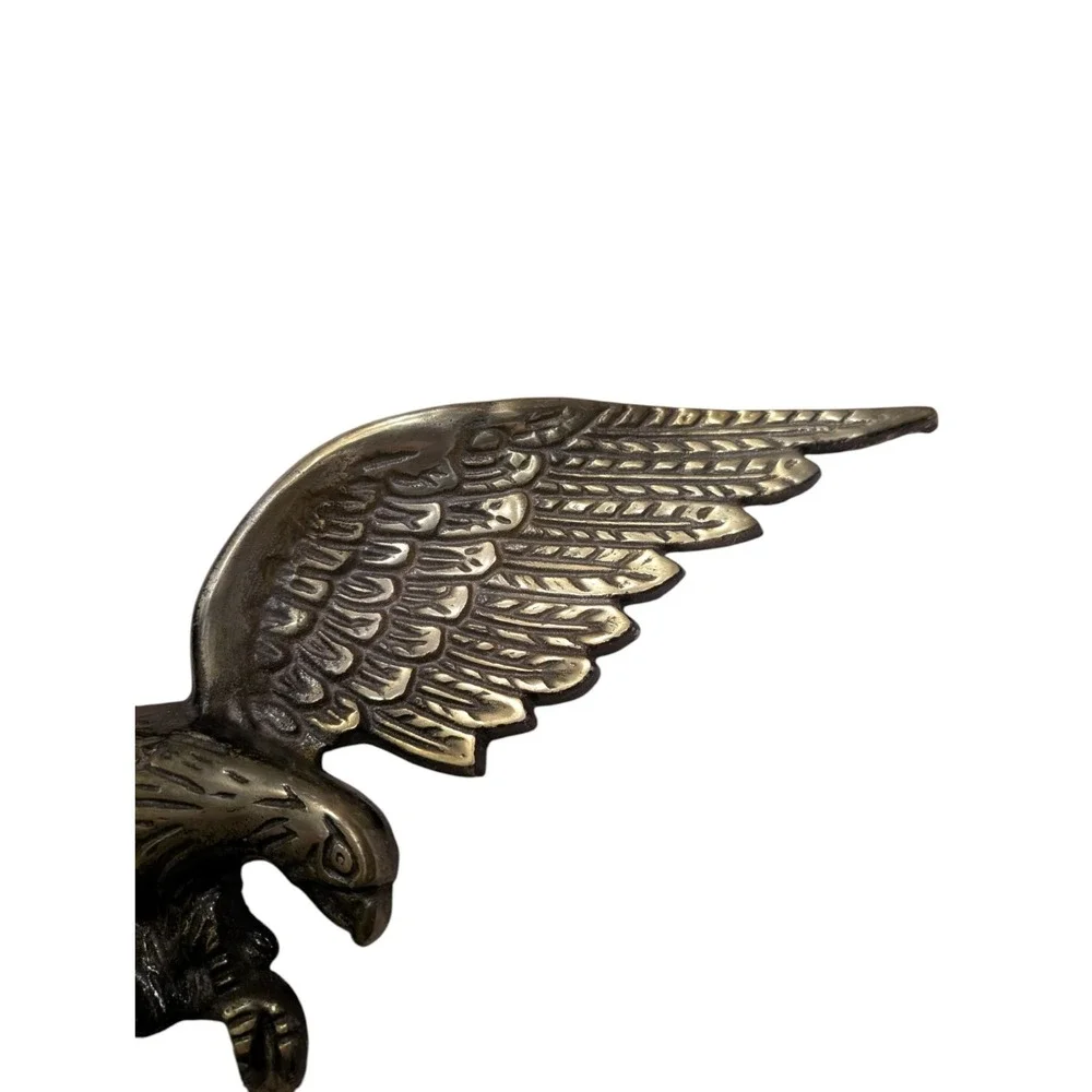 Antique American Eagle Art Military‎ USA Federal Wall Mount Cast Aluminum